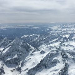 Flugwegposition um 11:49:52: Aufgenommen in der Nähe von Schladming, Österreich in 3541 Meter